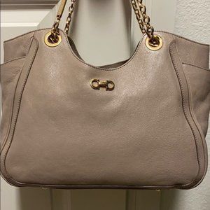 Salvatore Ferragamo Betulla Chain Tote